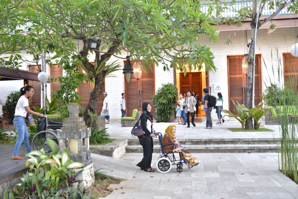 Sudakara Art Space, salah satu venue di Bali yang ramah bagi pengguna kursi roda